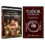 Lucy Worsleys 12 Days of Tudor Christmas DVD + Tudor Cookbook
