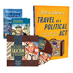 Rick Steves The Story of Fascism in Europe DVD and Book Combo with Newsletter